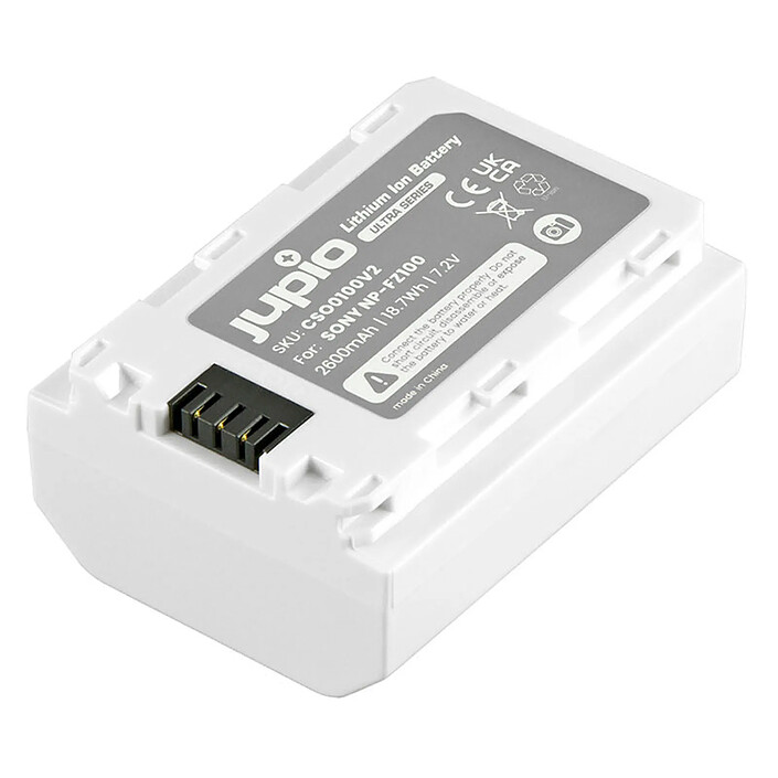 JUPIO Batterie NP-FZ100 Ultra Compatible avec Sony