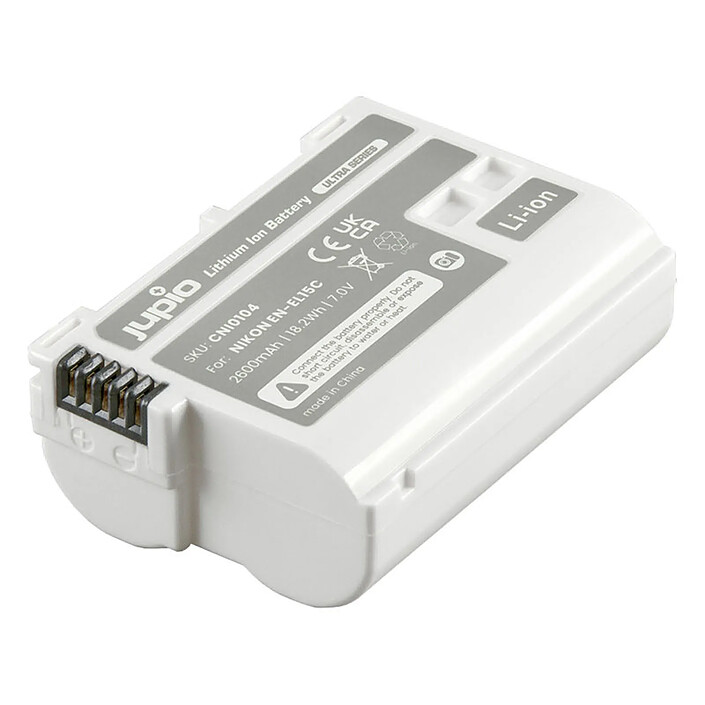 JUPIO Batterie EN-EL15C Ultra Compatible avec Nikon