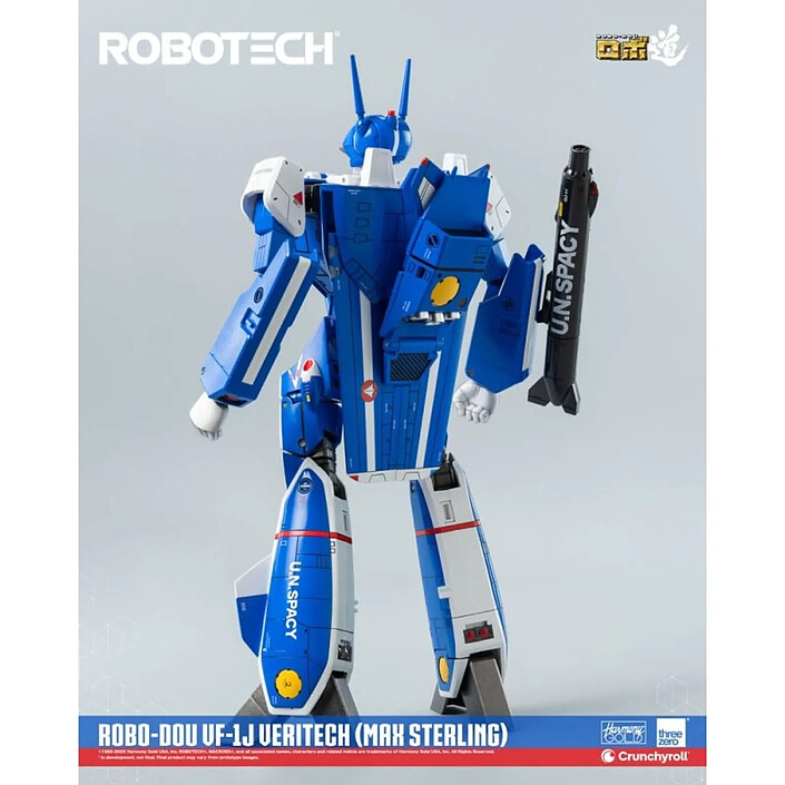 Avis Robotech - Figurine ROBO-DOU VF-1J Veritech (Max Sterling) 20 cm