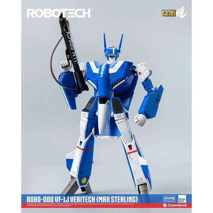 Robotech - Figurine ROBO-DOU VF-1J Veritech (Max Sterling) 20 cm