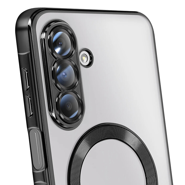 Avis Avizar Coque pour Galaxy A26 Compatible MagSafe avec Contour Chromé Noir