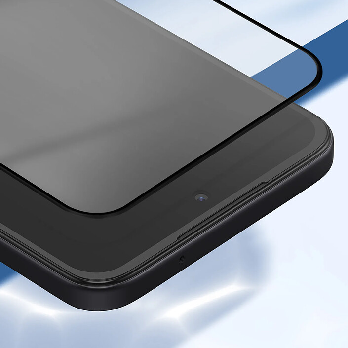 Acheter Avizar Protection d'Écran Verre Trempé pour Xiaomi Redmi 15 5G Anti-Rayures 2.5D Noir transparent