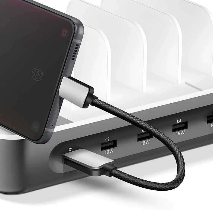 Acheter Avizar Mini Câble USB-C / USB Ultra Court 15cm CarPlay, Android Auto, Station de charge