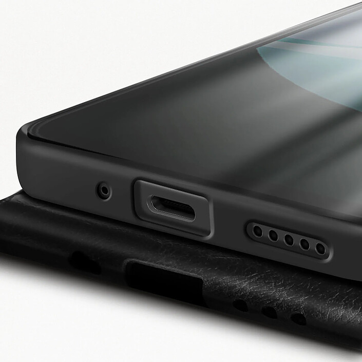 Acheter Avizar Étui Clapet Vertical pour Xiaomi Redmi 15C Portefeuille Magnétique avec Support Noir