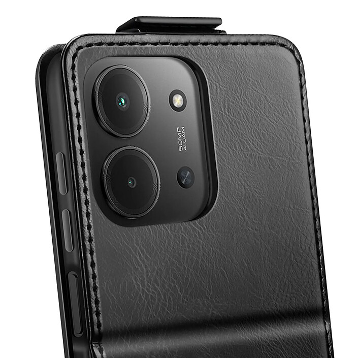Avis Avizar Étui Clapet Vertical pour Xiaomi Redmi 15C Portefeuille Magnétique avec Support Noir