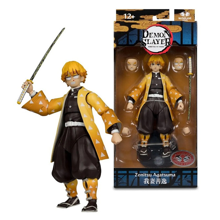 Acheter Demon Slayer: Kimetsu no Yaiba - Figurine Zenitsu Agatsuma Plantinum Edition 15 cm