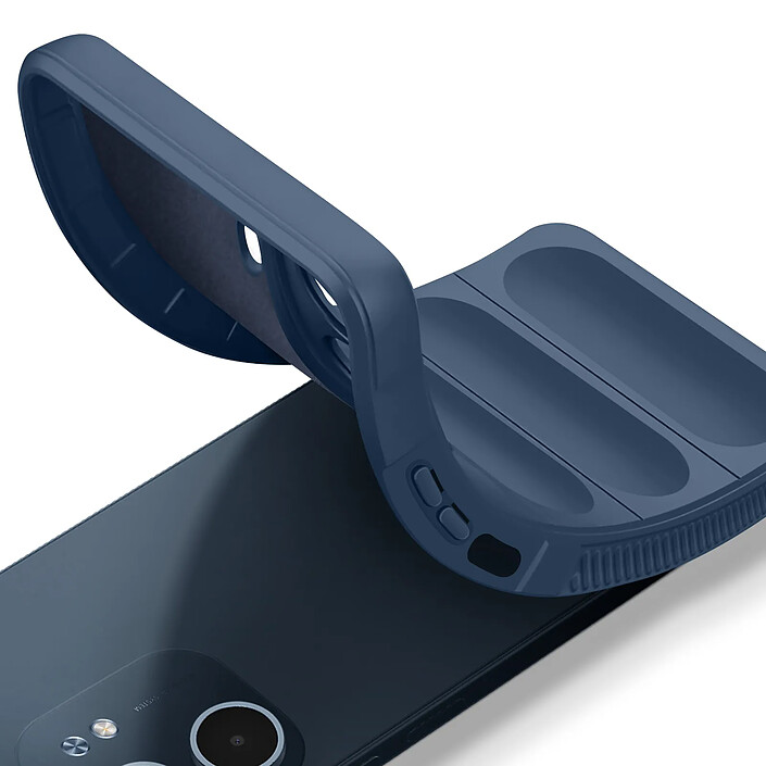 Acheter Avizar Coque en Silicone pour Oppo A5x avec Design Texturé en Relief Bleu