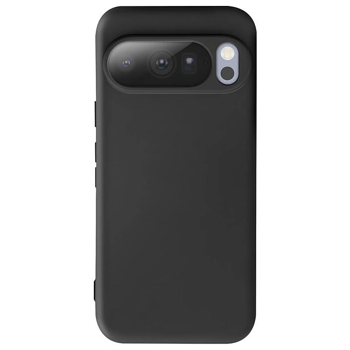 Avizar Coque pour Google Pixel 10 Pro en Silicone Souple Soft-Touch Noir