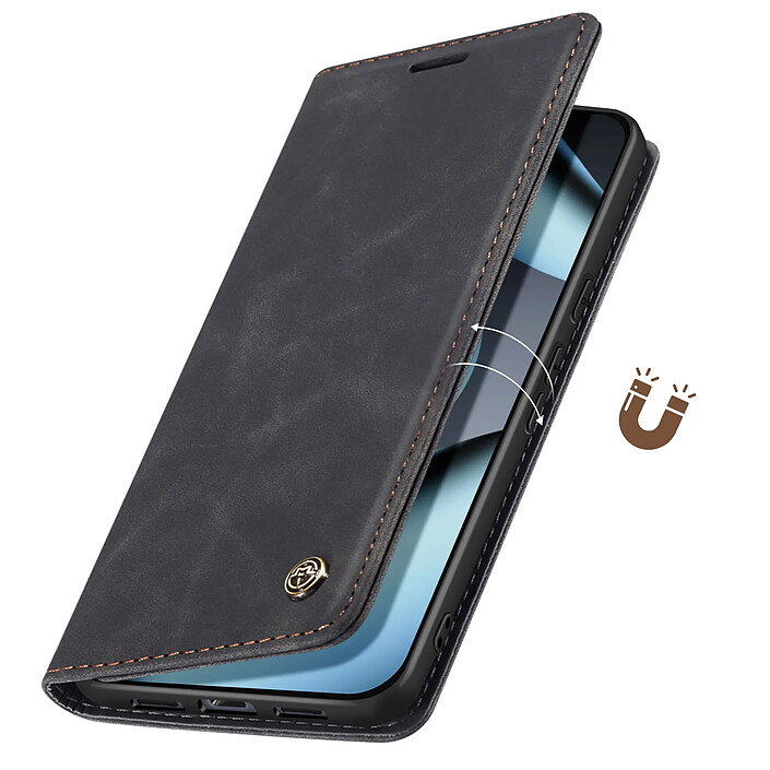 Avizar Étui Portefeuille pour Google Pixel 10 / 10 Pro Collection CaseMe Noir pas cher