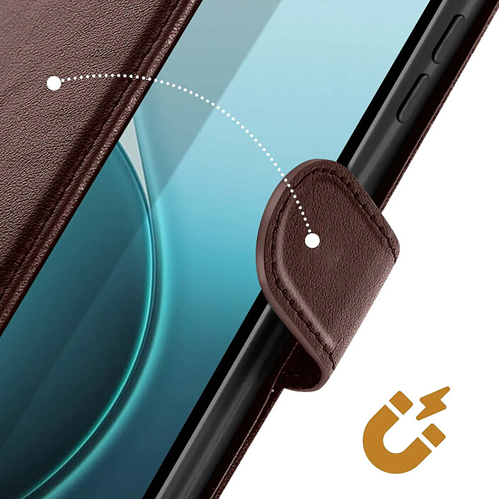Avis Avizar Étui Portefeuille pour Oppo Reno 14 / 14F / 14 FS avec Dragonne