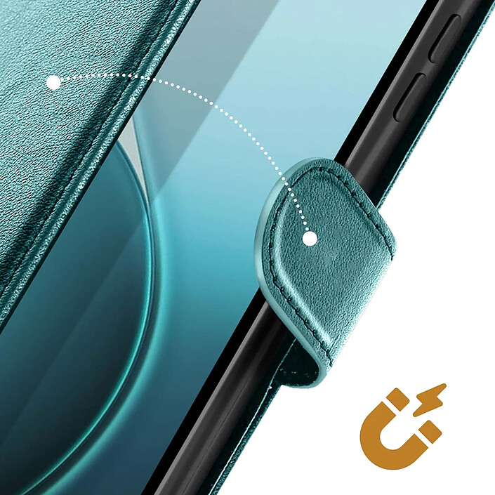 Avis Avizar Étui Portefeuille pour Oppo Reno 14 / 14F / 14 FS avec Dragonne
