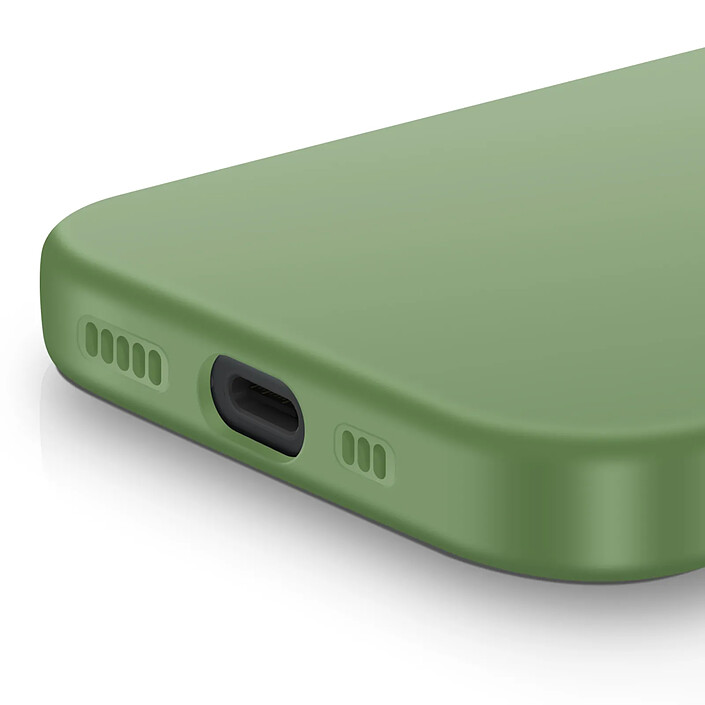 Avis Avizar Coque pour iPhone 17 Modèle Soft-Touch en Silicone Souple Anti-dérapant Vert pâle