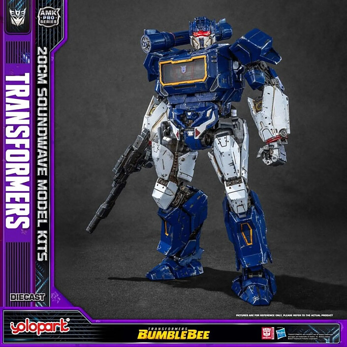 Avis Transformers : Bumblebee - Figurine Plastic Model Kit AMK Pro Series Soundwave (Oversea Version) 20 cm