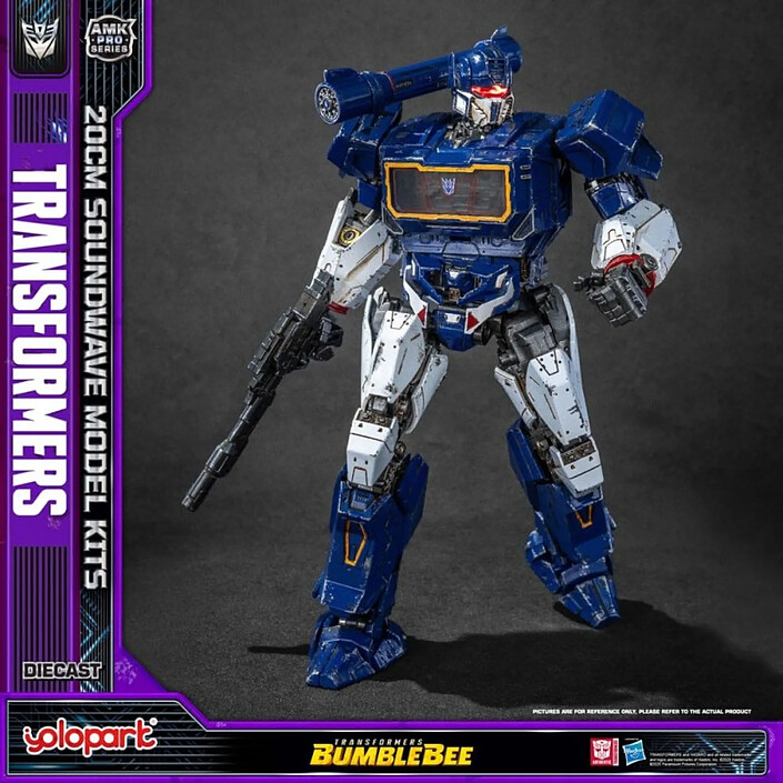 Acheter Transformers : Bumblebee - Figurine Plastic Model Kit AMK Pro Series Soundwave (Oversea Version) 20 cm