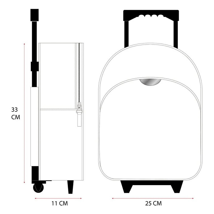 Hello Kitty - Trolley sac à dos Follow The Rainbow 33 cm pas cher