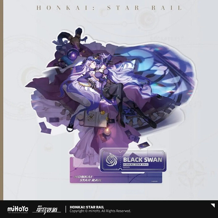 Honkai: Star Rail - Figurine acrylique Path of the Nihility Series Black Swan 19 cm