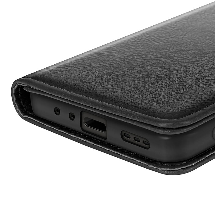 Acheter Avizar Étui Portefeuille pour Oppo A5 Pro Série Chesterfield avec Fonction Support Noir