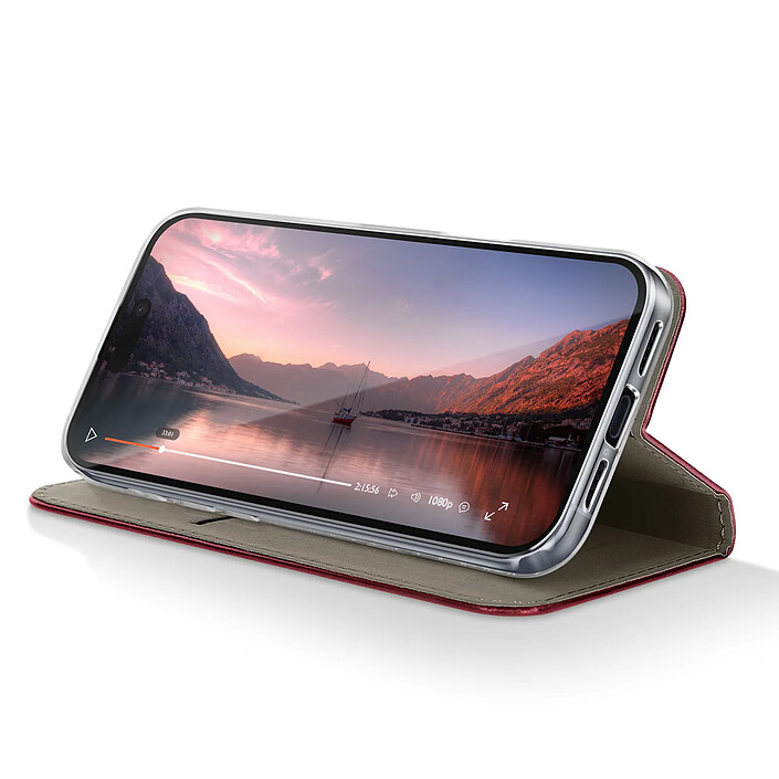 Avis Avizar Étui Folio pour iPhone 17 Pro Max avec Porte-cartes et Fonction Support Vidéo Bordeaux