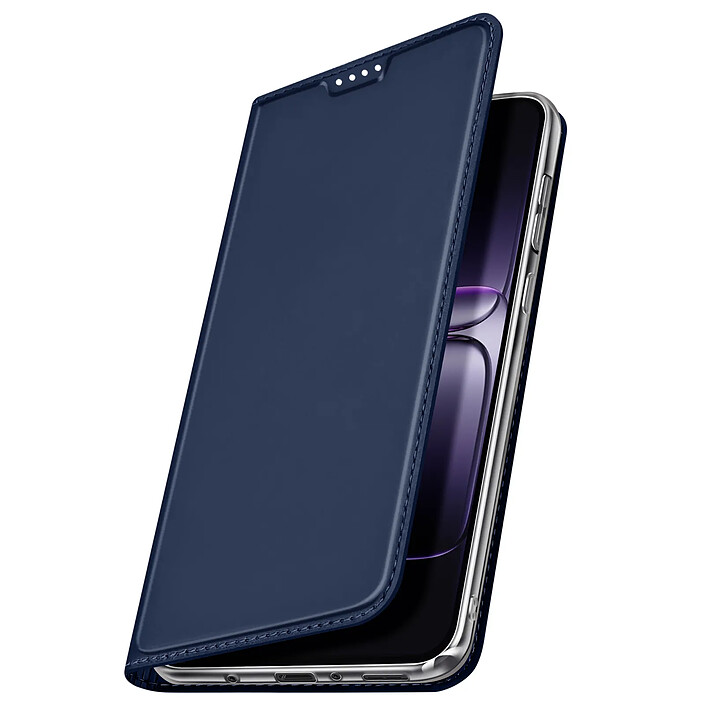 Dux Ducis Étui Clapet pour OnePlus Nord 5 avec Porte-cartes Série Skin Pro Bleu nuit