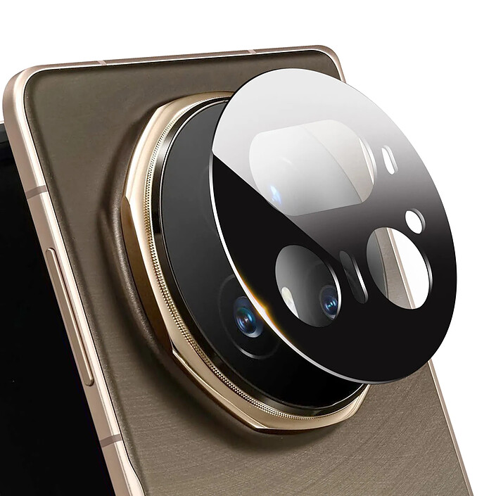 iMak Protection Objectif Caméra pour Honor Magic V5 en Verre Trempé Noir