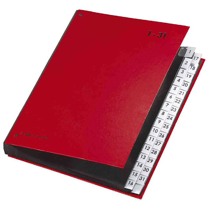 PAGNA Trieur parapheur Pult Color pourt A4 numérique 1 -31 Rouge