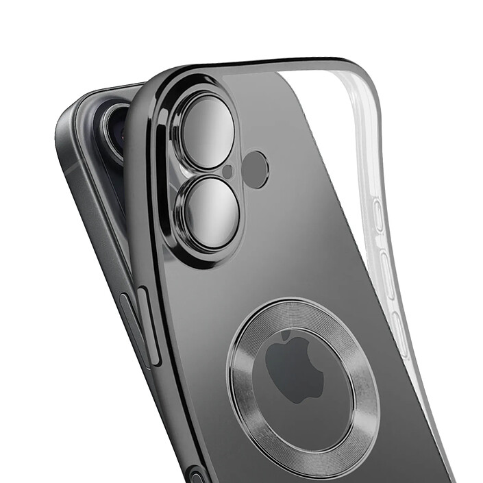 Avis Avizar Coque pour iPhone 17 avec Contour Chromé en Silicone Souple