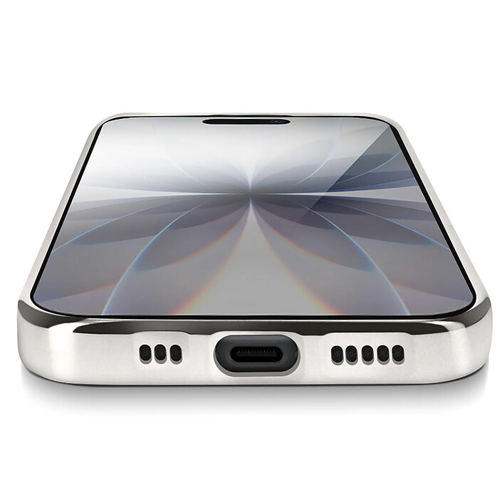 Acheter Avizar Coque pour iPhone 17 avec Contour Chromé en Silicone Souple