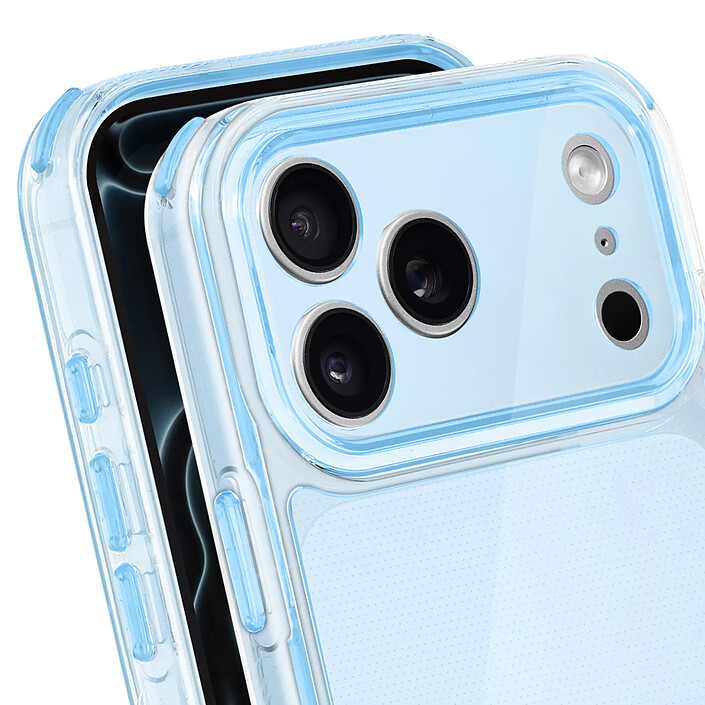 Acheter Avizar Coque pour iPhone 17 Pro Max Renforcée Bi-Matière Texturé Antidérapants