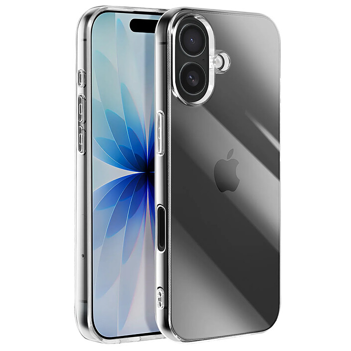Coque Ultra Fine pour iPhone 17 en Silicone Souple Clear Case Series Transparent