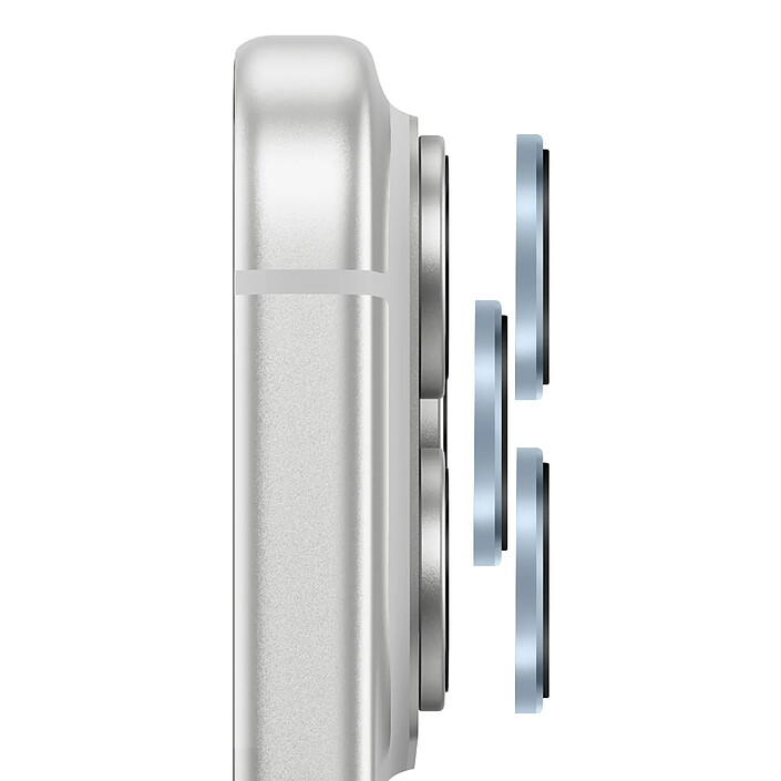 Avis Avizar Protection d'Objectif Caméra pour iPhone 17 Pro Max avec Contour Renforcé Bleu clair