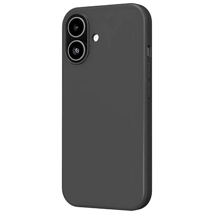 MW Coque pour iPhone 17 Compatible MagSafe en Silicone Noir