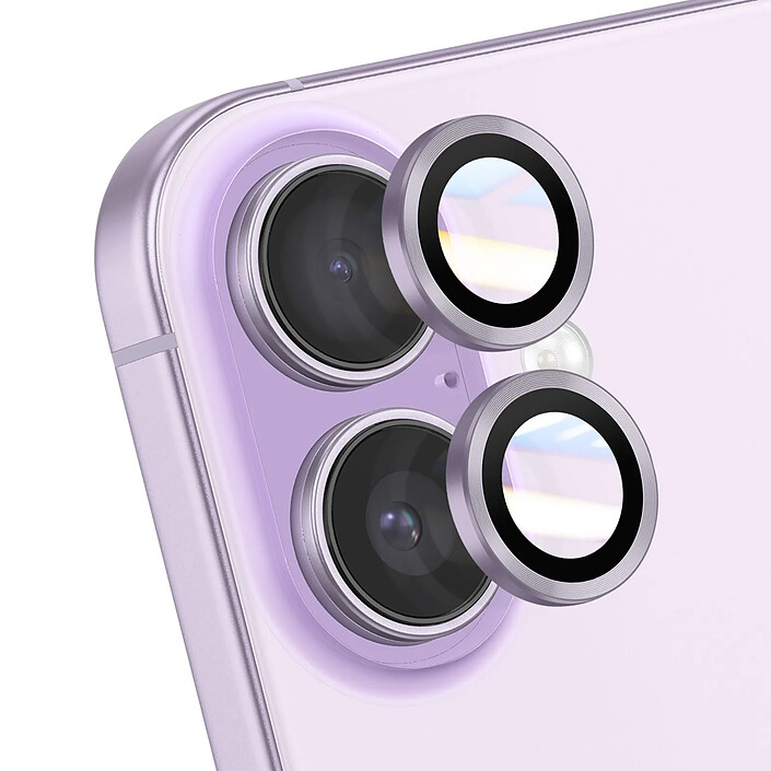 Avizar Protection d'Objectif Caméra pour iPhone 17 avec Contour Renforcé