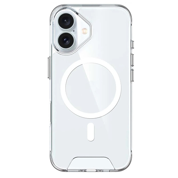 Avis MW Coque MagSafe pour iPhone 17 Modèle Clear Élégant Antichoc Transparent