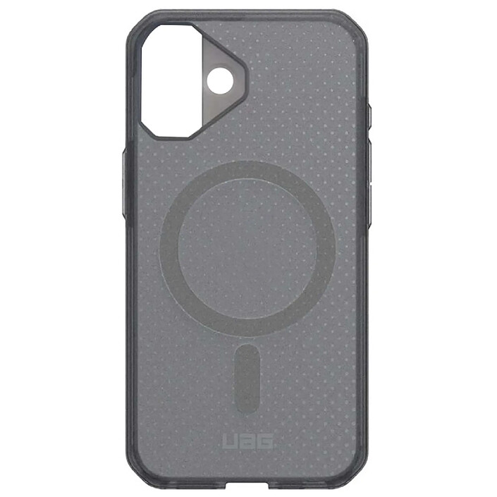UAG Coque pour iPhone 17 Modèle Dot MagSafe Ash Ultra Résistant Gris
