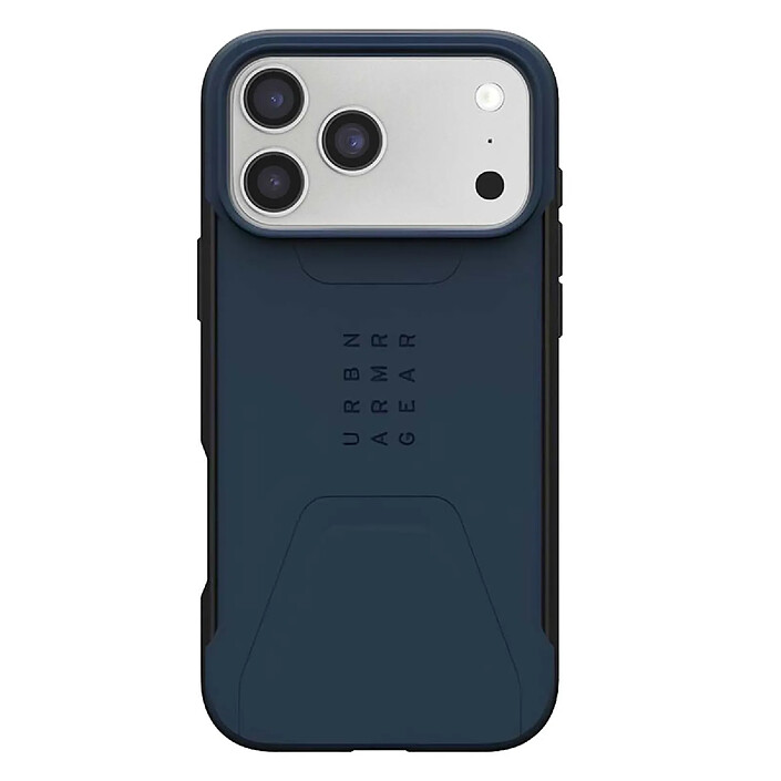 UAG Coque MagSafe pour iPhone 17 Pro Max Civilian Mallard Antidérapante Bleu