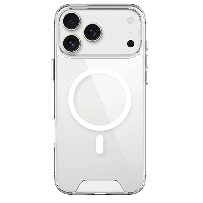 Avis MW Coque MagSafe pour iPhone 17 Pro Max Modèle Clear Élégant Antichoc Transparent