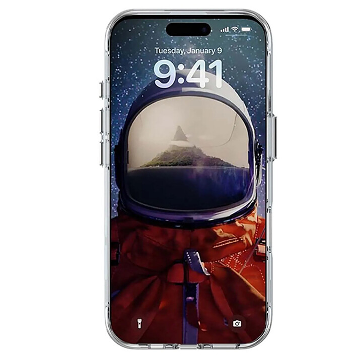 Acheter MW Coque MagSafe pour iPhone 17 Modèle Clear Élégant Antichoc Transparent