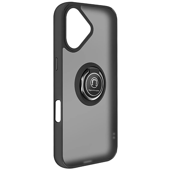 Avizar Coque pour iPhone 17 avec Support Anneau et Fixation Magnétique Noir