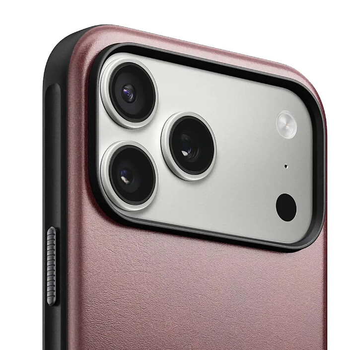 Avis Nomad Coque pour iPhone 17 Pro Max MagSafe en Cuir Horween Antichocs Bordeaux