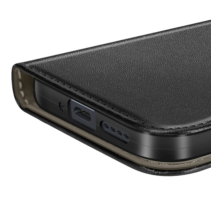 Avizar Étui Folio pour Realme 14T / P3 avec Porte-cartes et Fonction Support Vidéo Noir pas cher