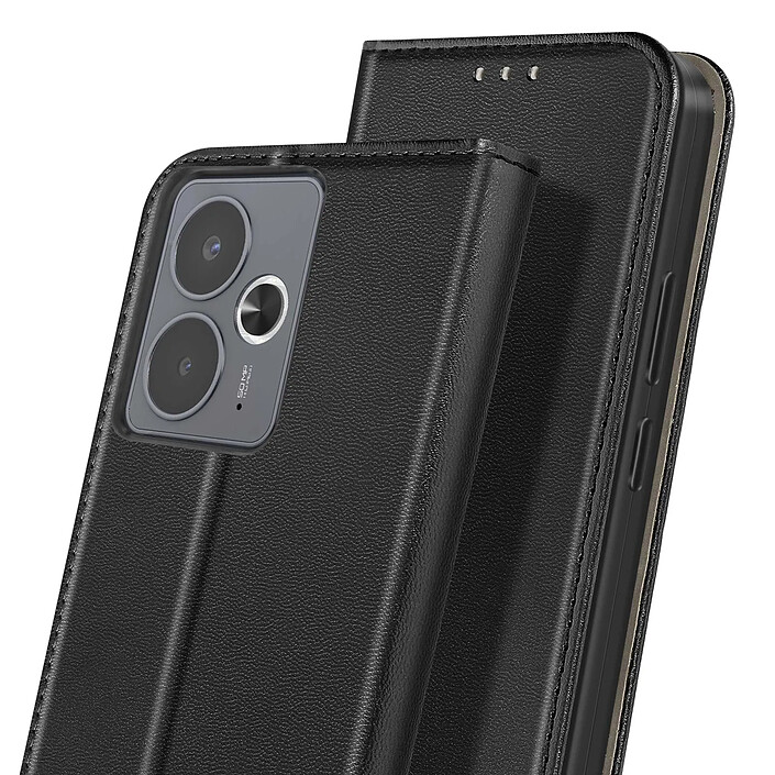 Acheter Avizar Étui Folio pour Realme 14T / P3 avec Porte-cartes et Fonction Support Vidéo Noir