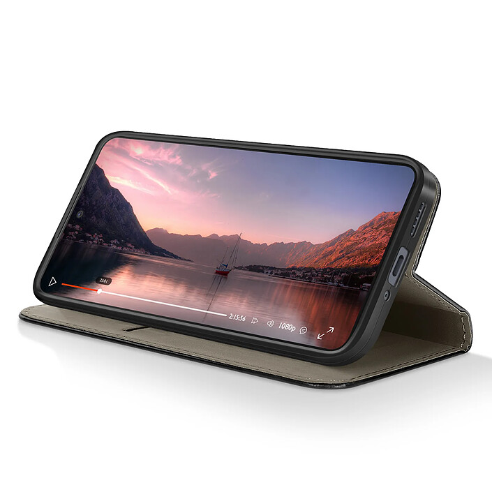 Avis Avizar Étui Folio pour Realme 14T / P3 avec Porte-cartes et Fonction Support Vidéo Noir