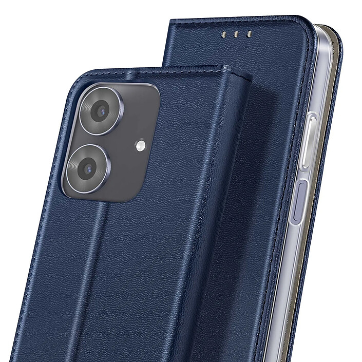 Acheter Avizar Étui Folio pour Realme Note 60 avec Porte-cartes et Fonction Support Vidéo Bleu nuit
