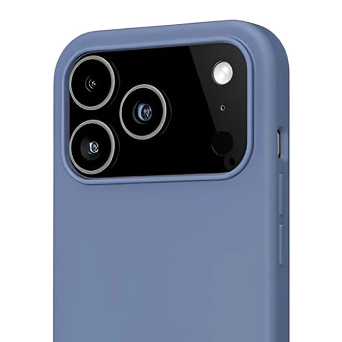 Avis MW Coque Silicone pour iPhone 17 Pro Compatible MagSafe Bleu