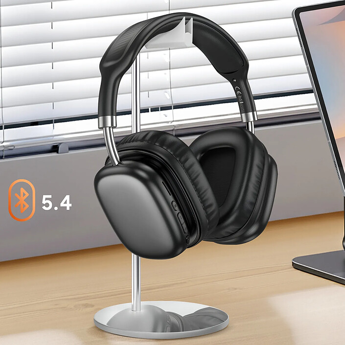 Avis Hoko Casque Audio Sans Fil Bluetooth Hi-Fi 46h avec Basses Puissantes Noir