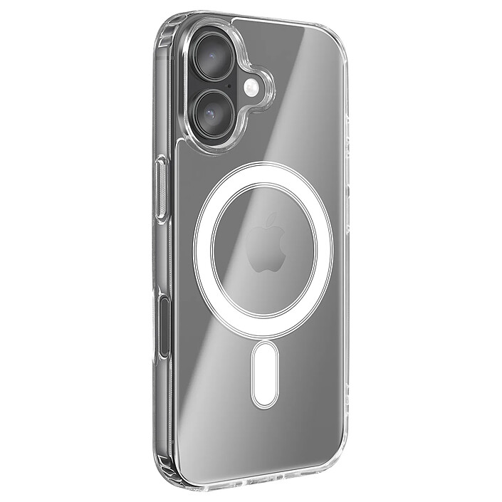 Coque pour iPhone 17 Rigide Compatible Accessoires MagSafe Transparent