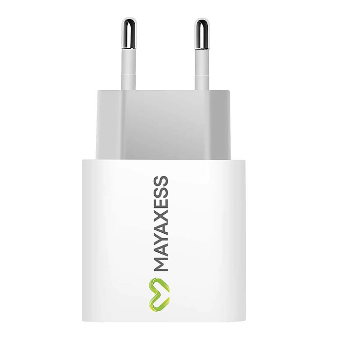 Mayaxess Chargeur pour iPhone 17 Pro USB-C 20W Rapide Blanc pas cher