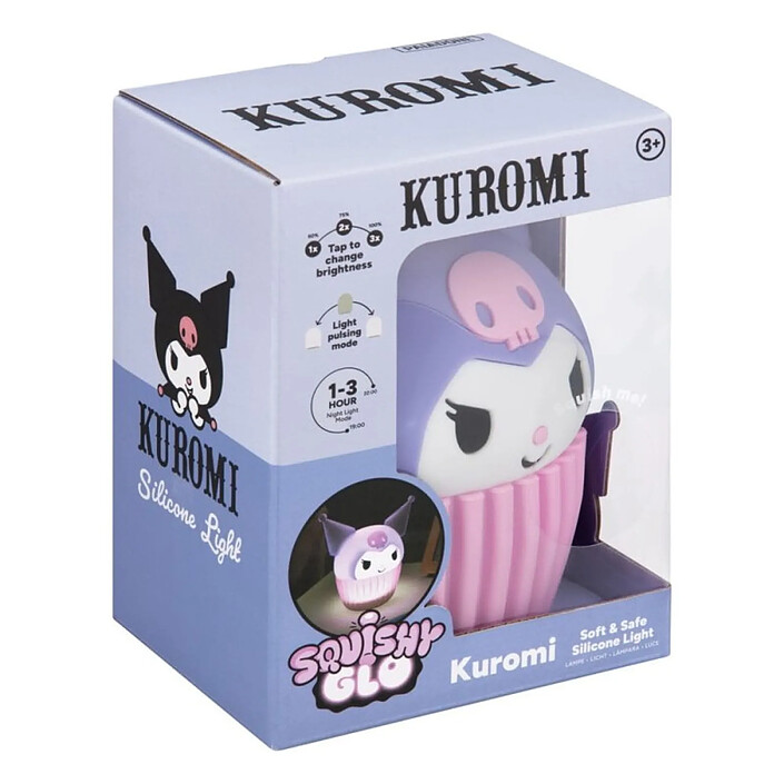 Avis Sanrio - Lampe Squishy Glo Kuromi 15 cm
