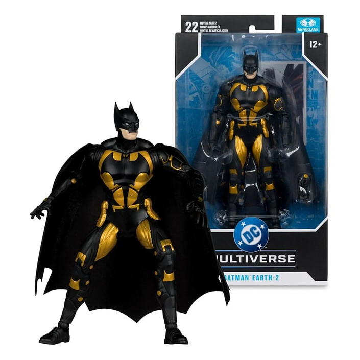 DC Multiverse - Figurine Batman Earth-2 (Earth 2 Society) 19 cm pas cher