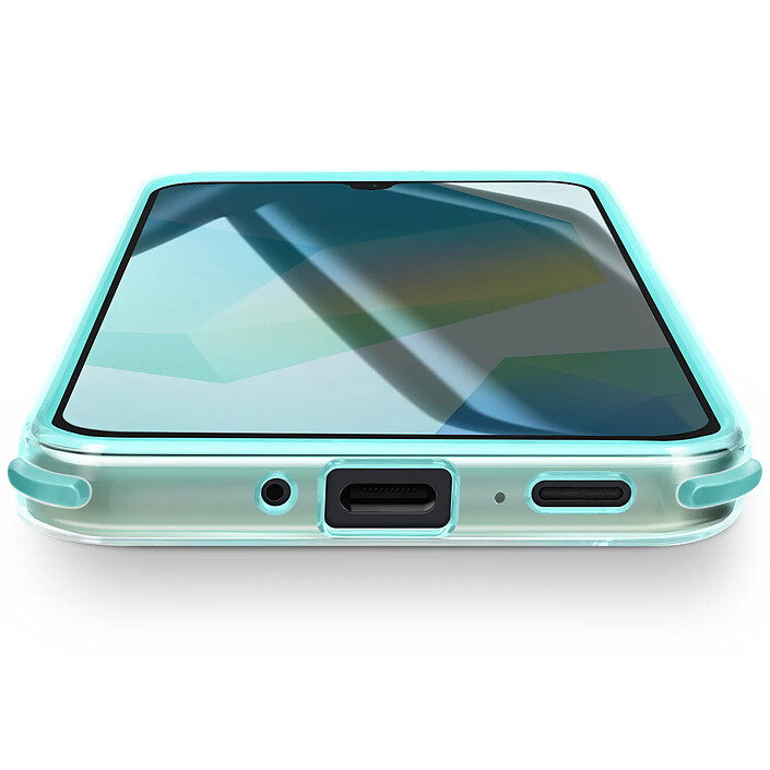 Avizar Coque pour Samsung Galaxy A16 Renforcée Conception Bi-Matière Texturé Antidérapants pas cher